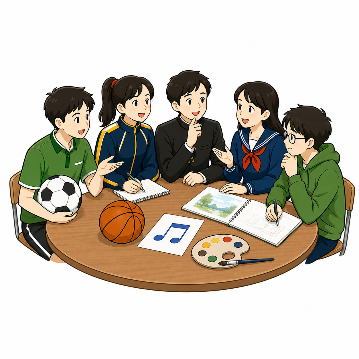 経験の言語化に悩む生徒